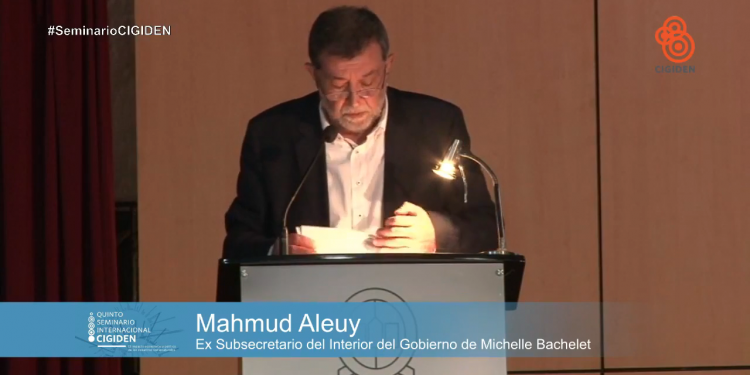 Quinto Seminario Internacional CIGIDEN: Presentación Mahmud Aleuy