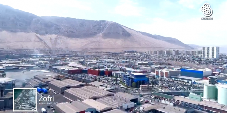Iquique desde el aire