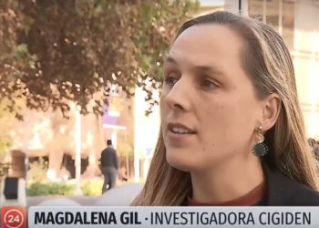 TVN: Investigadora Magdalena Gil en reportaje de 24 Horas central