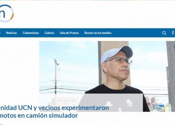 Comunidad UCN y vecinos experimentaron terremotos en camión simulador
