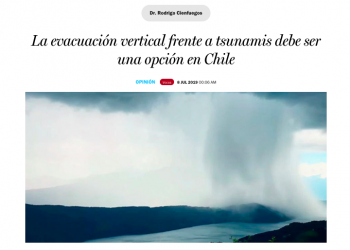 Tsunami vertical evacuation should be an option in Chile