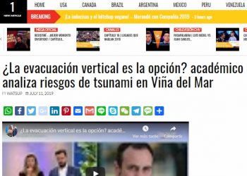América.com: ¿La evacuación vertical es la opción? académico analiza riesgos de tsunami en Viña del Mar