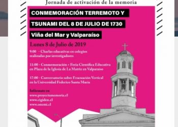 Grafelberg Noticias: Los 289 años del terremoto y Tsunami de Viña del Mar y Valparaíso conmemoran el lunes 8 de julio en la Región