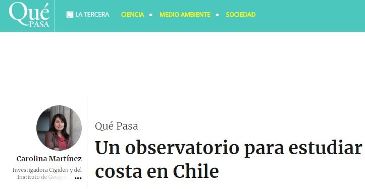 Qué Pasa: Un observatorio para estudiar y proteger la costa en Chile