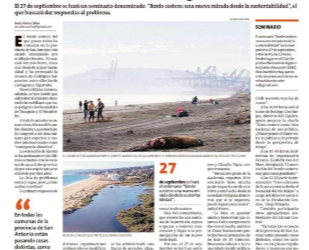 Líder de San Antonio: La pregunta del millón ¿cómo salvar el borde costero de la emergencia climática?