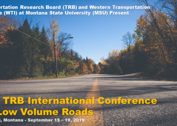 Agenda Académica: 12th TRB International Conference on Low Volume Roads