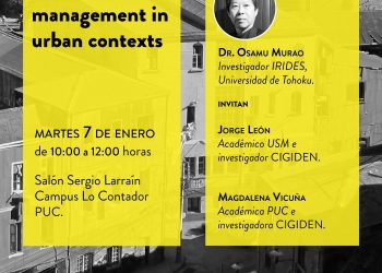 Conversatorio: Disaster risk management in urban contexts