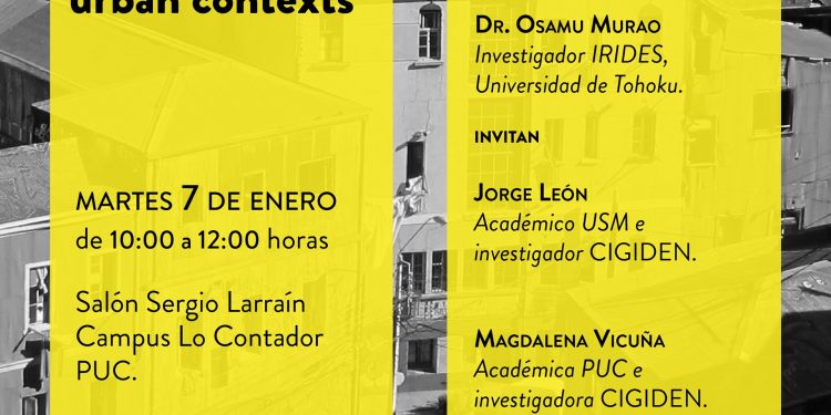 Conversatorio: Disaster risk management in urban contexts