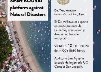 Charla: Smart BOUSAI platform against natural disasters