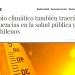 La Tercera: El cambio climático también traerá consecuencias en la salud pública y mental de los chilenos