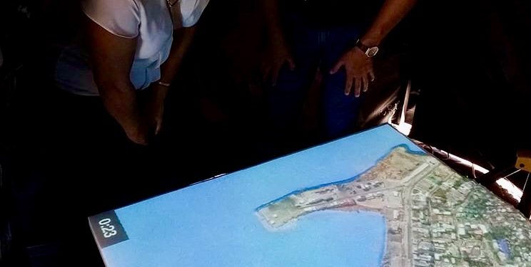 Un viaje “simulado” a las amenazas naturales como terremotos y tsunamis en Talcahuano