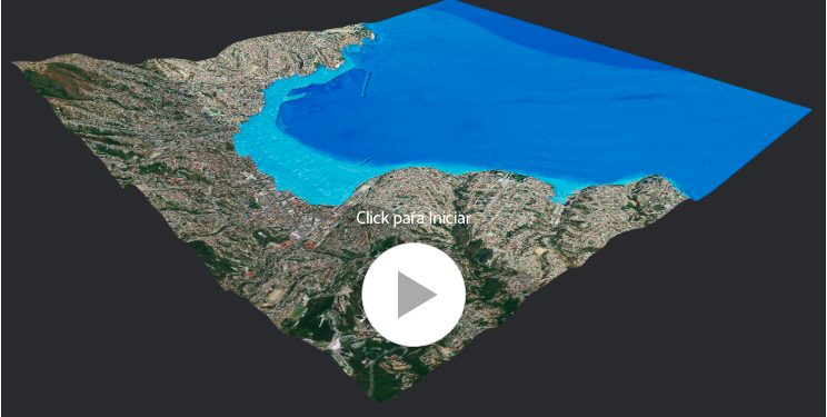 Simulación 3D muestra cómo un megasismo y tsunami similar al de 1730 impactaría en la bahía de Valparaíso
