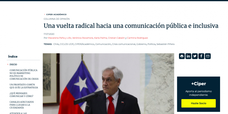 Ciperchile.cl: Una vuelta radical hacia una comunicación pública e inclusiva