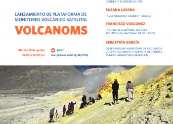 Conversatorio CIGIDEN – Cheklar: “Lanzamiento de plataforma de monitoreo volcánico satelital” VOLCANOMS