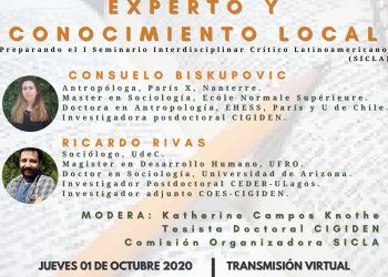 IV Conversatorio: Conocimiento Experto y Conocimiento Local