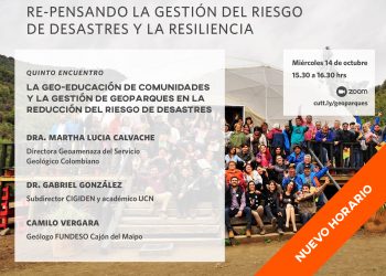 La geo-educación de comunidades y la gestión de geoparques en la reducción del riesgo de desastres