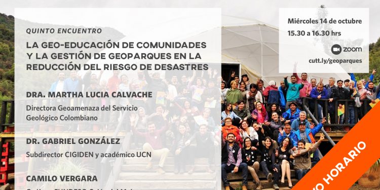 La geo-educación de comunidades y la gestión de geoparques en la reducción del riesgo de desastres