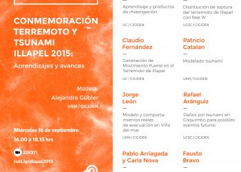 Conmemoración Terremoto Illapel 2015