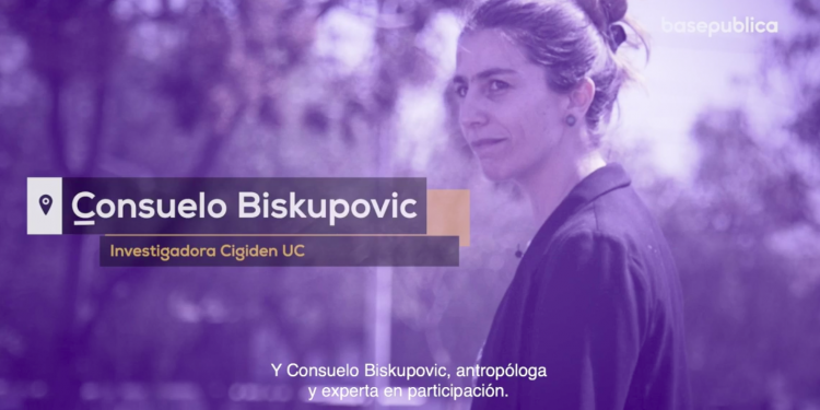 Antropóloga Consuelo Biskupovic: “Es muy importante que el diseño de la participación ciudadana sea colectivo”