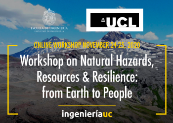 Workshop on Natural Hazards,  Resources & Resilience: from Earth to People