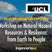 Workshop on Natural Hazards,  Resources & Resilience: from Earth to People