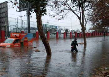 Scientists create a map that shows the impact of recent rains in the Metropolitan Región
