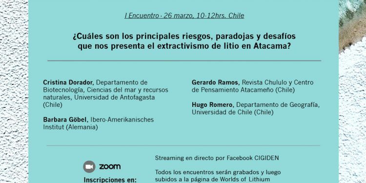 «Diálogos del litio: S.O.S.tenibilidad y Extractivismo en el desierto de Atacama»