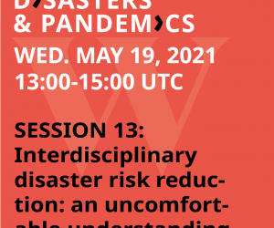 Interdisciplinary research in disaster risk reduction: an uncomfortable understanding.