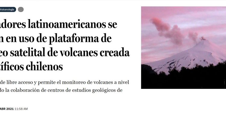 Qué Pasa: Investigadores latinoamericanos se capacitan en uso de plataforma de monitoreo satelital de volcanes creada por científicos chilenos.