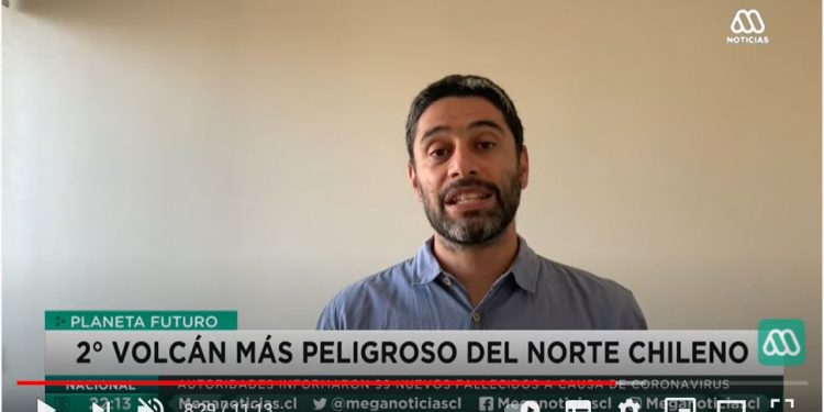 Meganoticias: 2do. volcán más peligroso de Chile