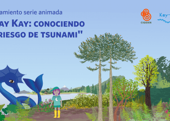 Liberan primeros capítulos de serie animada que ayuda entender a niños y niñas el riesgo de tsunami