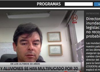 24 Horas – Director de CIGIDEN por inundaciones: «Nuestra legislación y normativa no recoge aún esta probabilidad».