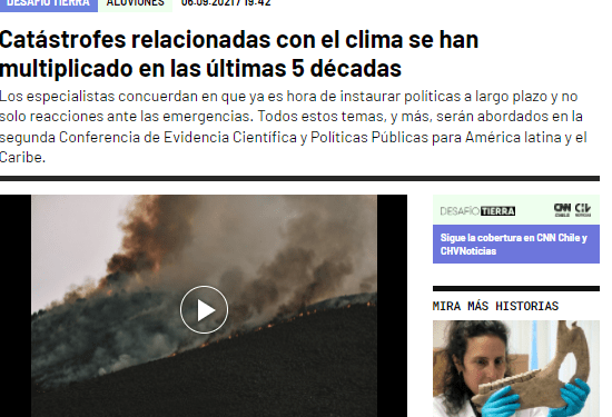 Futuro360.com: Catástrofes relacionadas con el clima se han multiplicado en las últimas 5 décadas