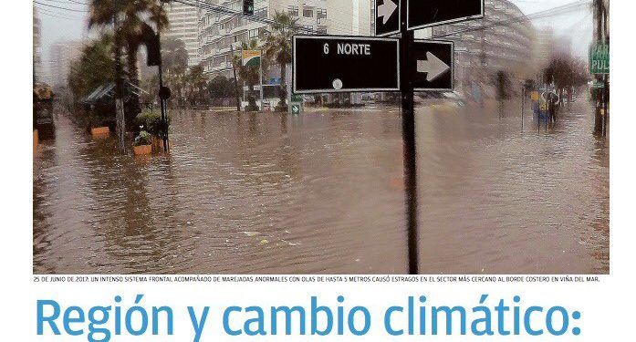 El Mercurio de Valparaíso – Región y cambio climático: El costo de ser vulnerable