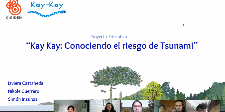 Serie animada “Kay Kay: conociendo el riesgo de tsunami”, llega a las aulas de la Región Metropolitana