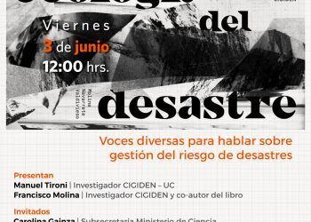 Lanzamiento libro «Ecologías del Desastre»