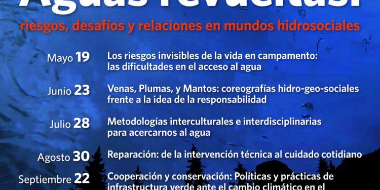 Ciclo Aguas revueltas: riesgos, desafíos y relaciones en mundos hidrosociales