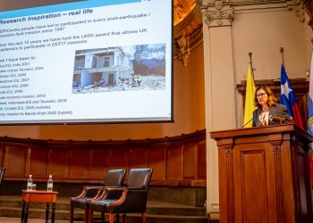“Las causas de un desastre son altamente complejas y esto nos exige trabajar con otras disciplinas para avanzar hacia una sociedad resiliente”