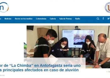 Noticias.ucn.cl | Sector de “La Chimba” en Antofagasta sería uno de los principales afectados en caso de aluvión