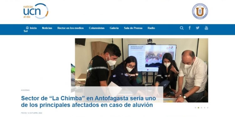 Noticias.ucn.cl | Sector de “La Chimba” en Antofagasta sería uno de los principales afectados en caso de aluvión