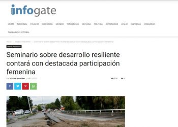 Infogate.cl | Seminario sobre desarrollo resiliente contará con destacada participación femenina