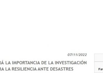 Litoralpress.cl | Experta internacional analizará la importancia de la investigación científica e interdisciplinar para la resiliencia ante desastres
