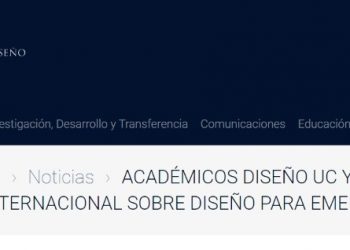Diseño UC | Académicos Diseño UC y Notre Dame realizan primera mesa redonda internacional sobre diseño para emergencias