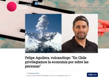 Biobio.cl | Felipe Aguilera, vulcanólogo: «En Chile privilegiamos la economía por sobre las personas»