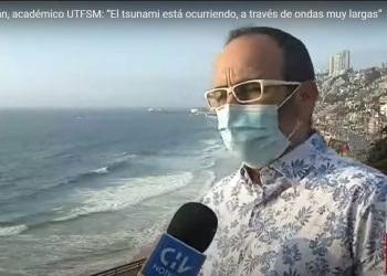 CNN | Patricio Catalán, académico UTFSM: “El tsunami está ocurriendo, a través de ondas muy largas”