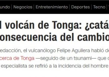 CCN Español | La furia del volcán de Tonga: ¿catástrofe natural o consecuencia del cambio climático?