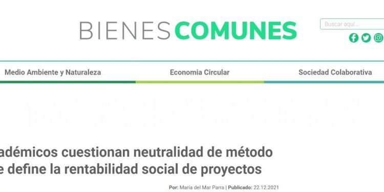 El Desconcierto | Académicos cuestionan neutralidad de método que define la rentabilidad social de proyectos