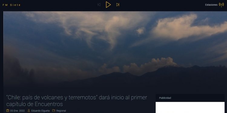 FM7 | “Chile: país de volcanes y terremotos” dará inicio al primer capítulo de Encuentros