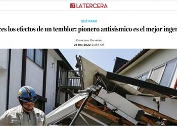 La Tercera | Reduce 10 veces los efectos de un temblor: pionero antisísmico es el mejor ingeniero del 2022
