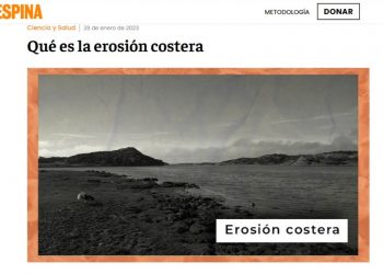 Mala Espina Check | Qué es la erosión costera